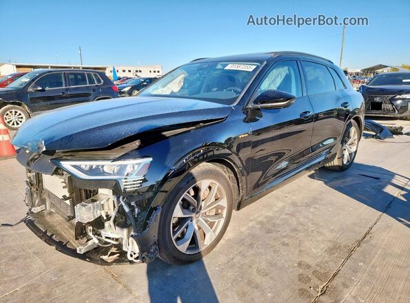 WA1LAAGE1MB004838 2021 AUDI E-TRON Black Vista tres cuartos delantera izquierda