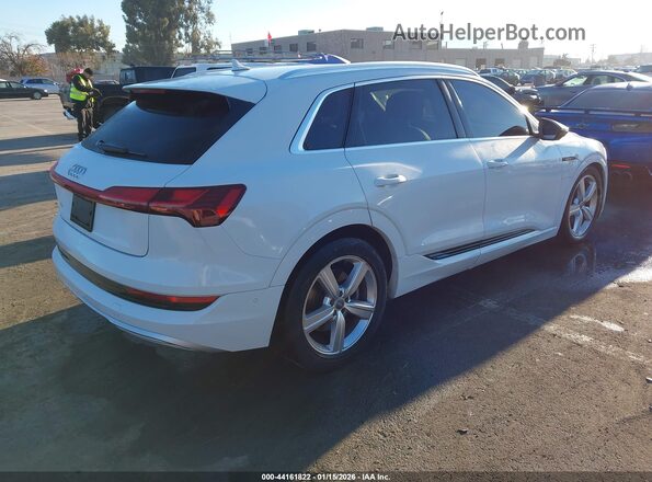 WA1LAAGE2KB023217 2019 AUDI E-TRON Белый Задняя правая четверть