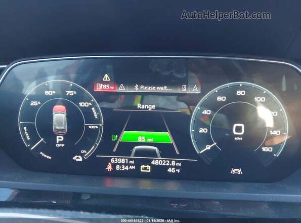 WA1LAAGE2KB023217 2019 AUDI E-TRON Белый Вид задних сидений