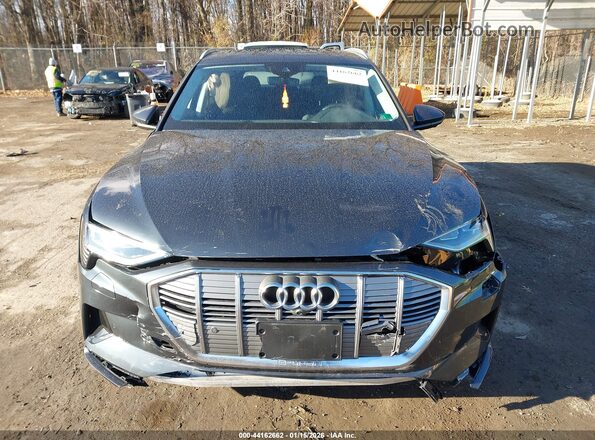 WA1LABGE0MB010040 2021 AUDI E-TRON Gray Instrument cluster view