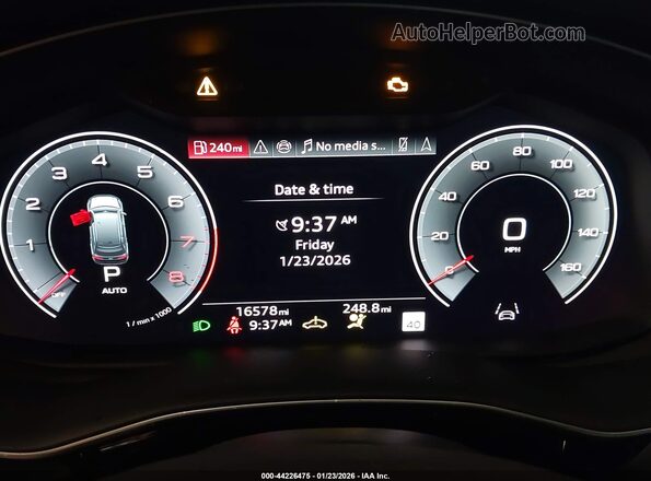 WA1LCBF77RD000484 2024 AUDI Q7 Navy Вид задних сидений