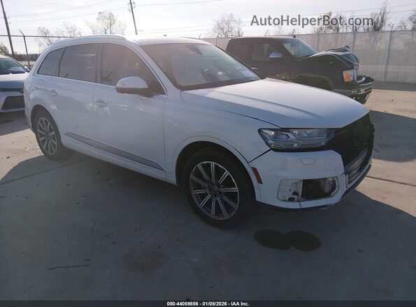 WA1LHAF77HD051185 2017 AUDI Q7 White Front right