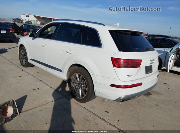 WA1LHAF77HD051185 2017 AUDI Q7 White Rear left