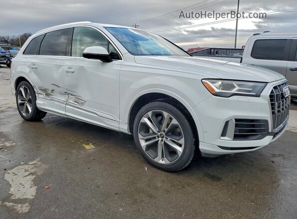 WA1LXBF71PD005763 2023 AUDI Q7 Белый Передняя правая четверть