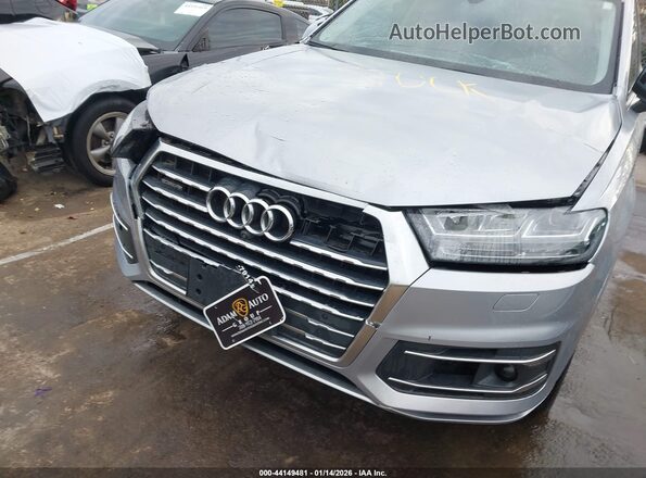 WA1VAAF70HD021216 2017 AUDI Q7 Silver Vista frontal