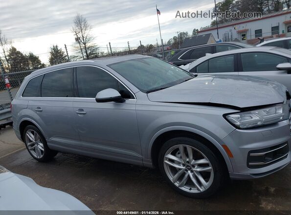 WA1VAAF70HD021216 2017 AUDI Q7 Silver Vista interior trasera