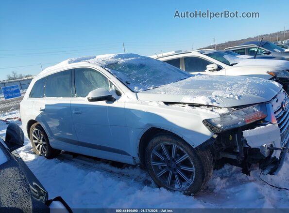 WA1VAAF75JD013344 2018 AUDI Q7 Белый Вид задней части салона
