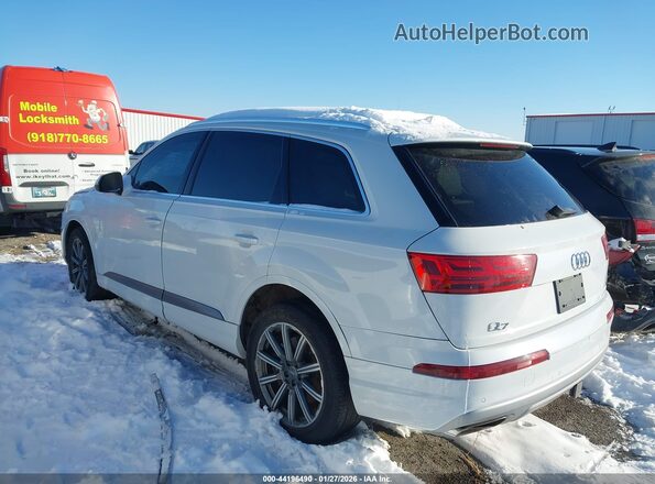 WA1VAAF75JD013344 2018 AUDI Q7 Белый Задняя левая четверть