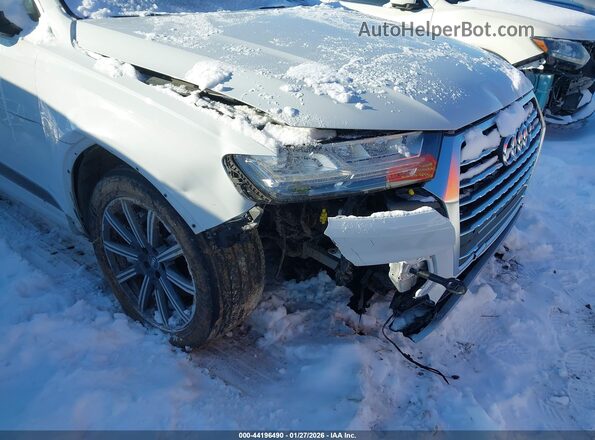 WA1VAAF75JD013344 2018 AUDI Q7 Белый Вид спереди