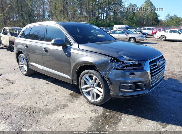 WA1VAAF77JD054025 2018 AUDI Q7 Серый Передняя правая четверть