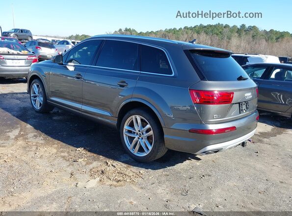 WA1VAAF77JD054025 2018 AUDI Q7 Серый Задняя левая четверть