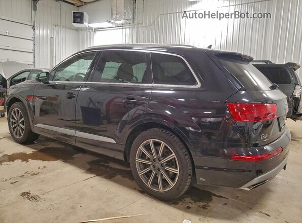 WA1VAAF78HD056277 2017 AUDI Q7 Черный Задняя левая четверть