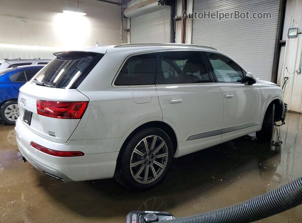 WA1VAAF79JD025013 2018 AUDI Q7 White Задня права чверть