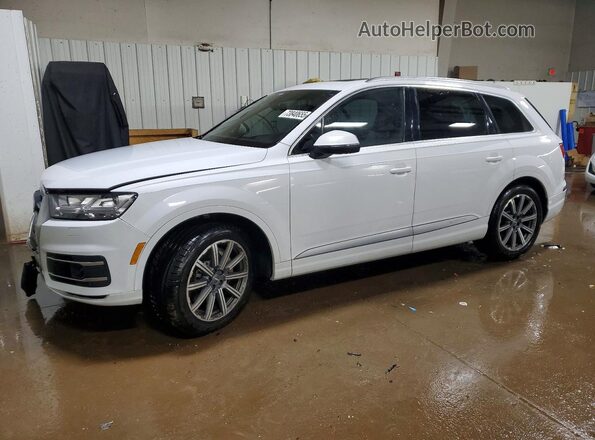 WA1VAAF79JD025013 2018 AUDI Q7 White Передня ліва чверть