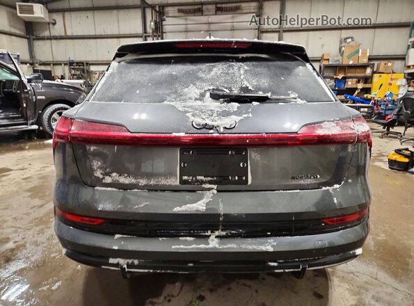 WA1VAAGE6PB009935 2023 AUDI E-TRON Gray Widok z tyłu