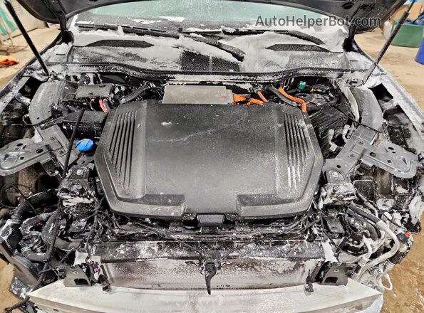 WA1VAAGE6PB009935 2023 AUDI E-TRON Gray Widok komory silnika