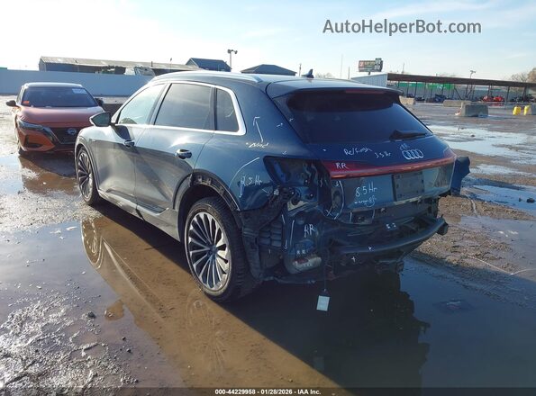 WA1VABGE4KB010161 2019 AUDI E-TRON Blue Trasero izquierdo
