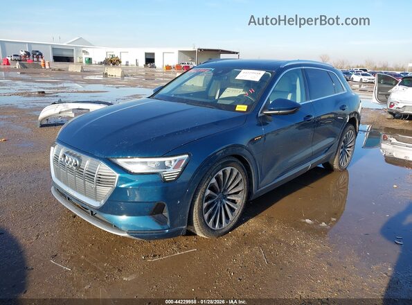 WA1VABGE4KB010161 2019 AUDI E-TRON Blue Vista tres cuartos delantera izquierda