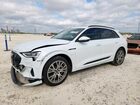 2021 Audi E-tron Prestige Белый vin: WA1VABGE8MB020792