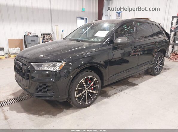 WA1VWBF71PD004950 2023 AUDI SQ7 Black Առջևի ձախ երեք քառորդ տեսարան
