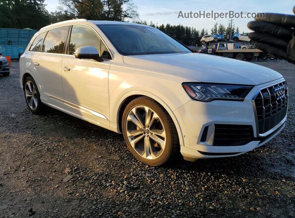 WA1VXAF76LD001088 2020 AUDI Q7 White Przód prawy