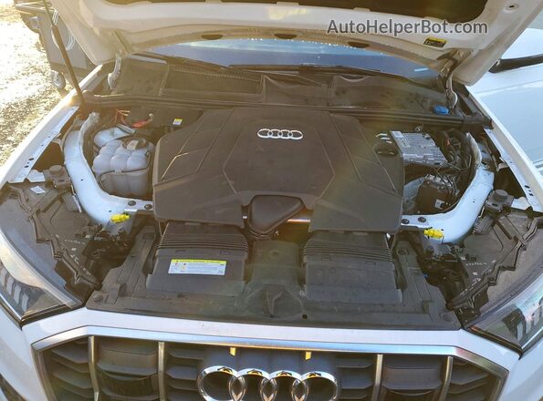 WA1VXAF76LD001088 2020 AUDI Q7 White Widok komory silnika