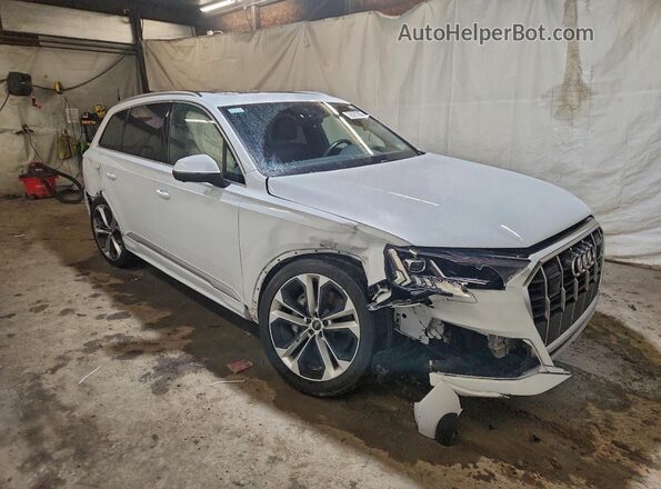 WA1VXAF79MD027170 2021 AUDI Q7 Белый Передняя правая четверть