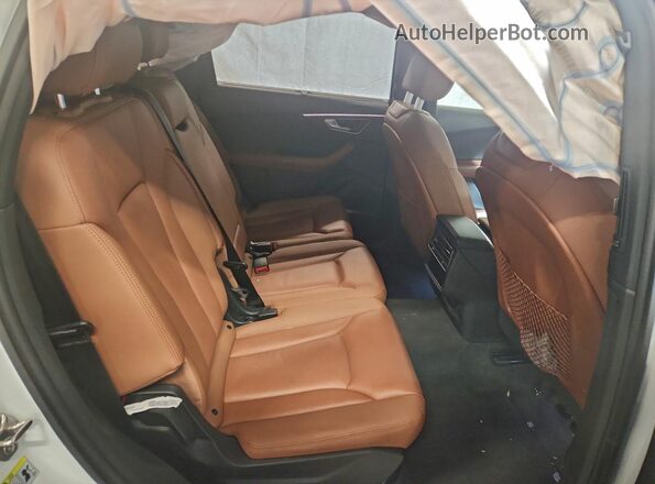 WA1VXAF79MD027170 2021 AUDI Q7 Белый Вид задней части салона