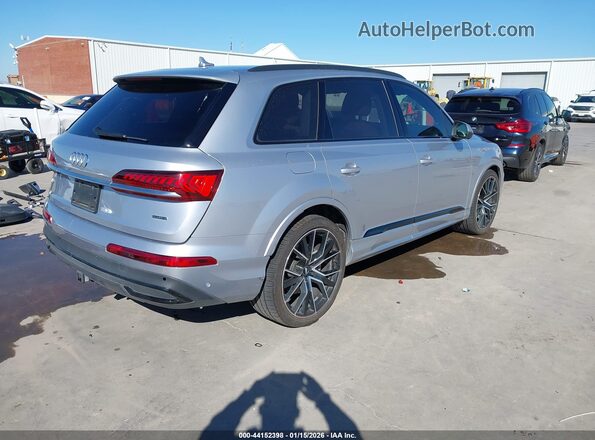 WA1VXAF7XLD006178 2020 AUDI Q7 Серебряный Задняя правая четверть