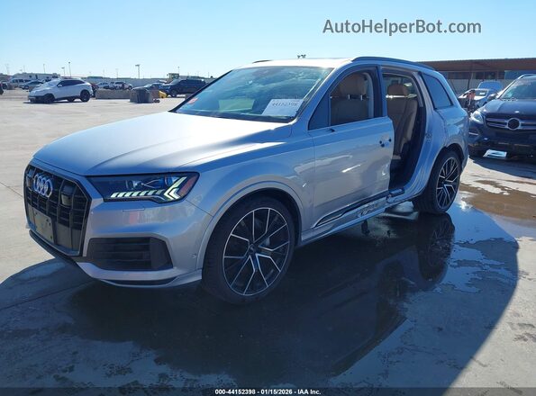 WA1VXAF7XLD006178 2020 AUDI Q7 Серебряный Передняя левая четверть