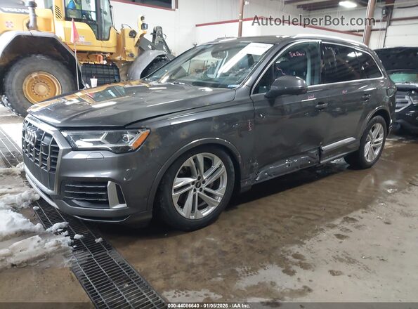 WA1VXBF72PD000063 2023 AUDI Q7 Серый Передняя левая четверть