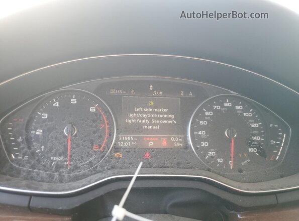 WAU2AGF56NN007740 2022 AUDI OTHER Черный Вид щитка приборов