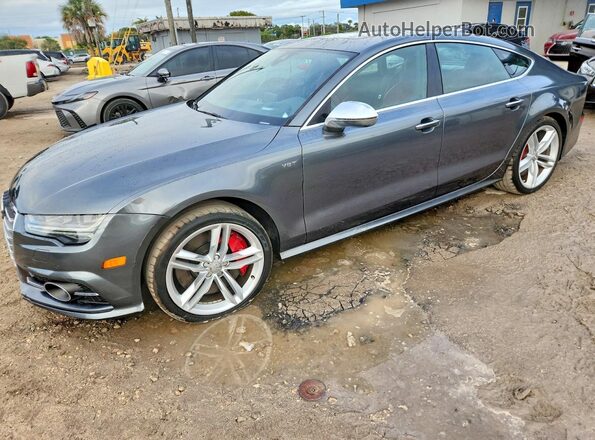 WAU2FAFC2HN065037 2017 AUDI S7 Gray Przód lewy