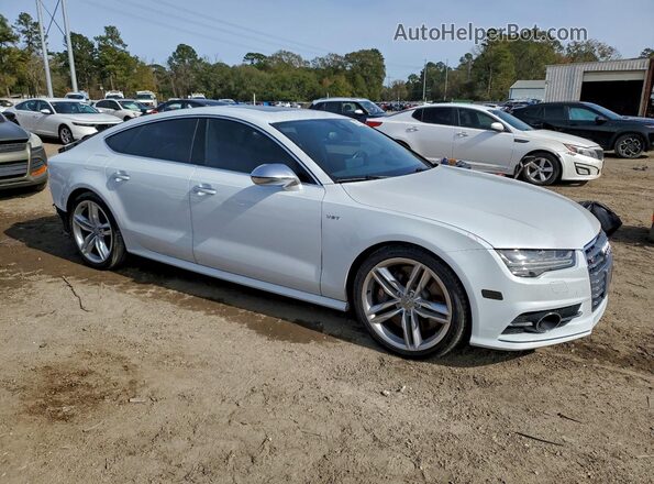 WAU2FAFCXHN012912 2017 AUDI S7 Белый Передняя правая четверть