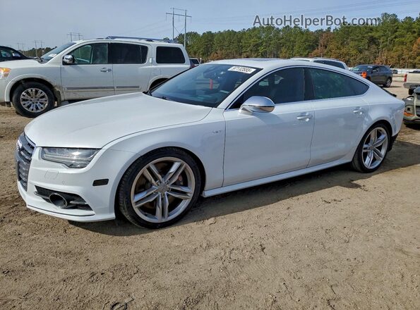 WAU2FAFCXHN012912 2017 AUDI S7 Белый Передняя левая четверть