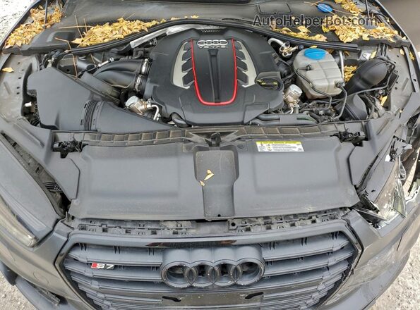 WAU2FBFC0JN092233 2018 AUDI S7 Черный Вид задней части салона