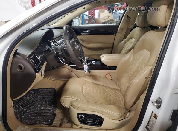 WAU43AFD4GN020707 2016 AUDI OTHER Белый Вид салона спереди