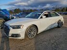2021 Audi A8 L White vin: WAU8DAF86MN028319