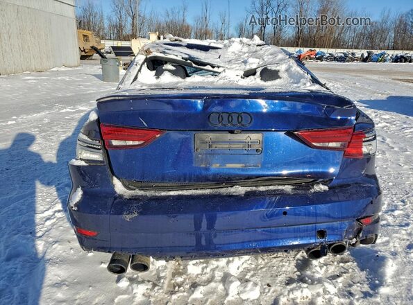 WAUB1GFF0H1059644 2017 AUDI S3 Синий Вид сзади