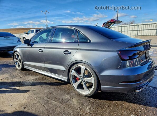 WAUB1GFF0KA124760 2019 AUDI S3 Серый Задняя левая четверть