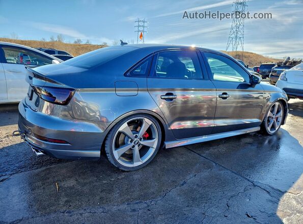 WAUB1GFF0KA124760 2019 AUDI S3 Серый Задняя правая четверть