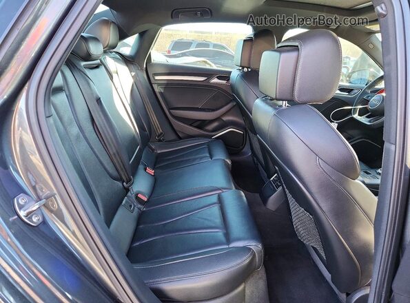 WAUB1GFF0KA124760 2019 AUDI S3 Серый Вид задних сидений