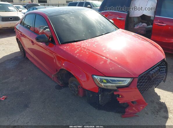 WAUB1GFF2H1079507 2017 AUDI S3 Red Przód prawy