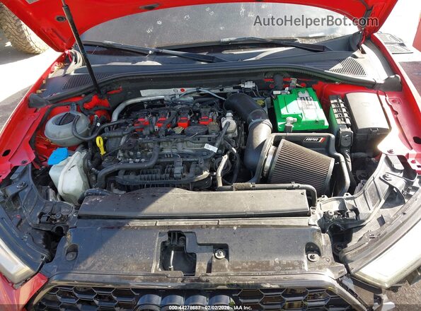 WAUB1GFF2H1079507 2017 AUDI S3 Red Widok z tyłu