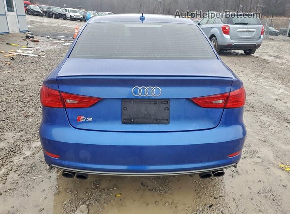 WAUB1GFF4G1076039 2016 AUDI S3 Синий Вид сзади