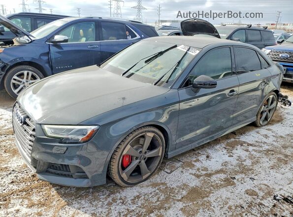 WAUB1GFF4KA123336 2019 AUDI S3 Gray Przód lewy