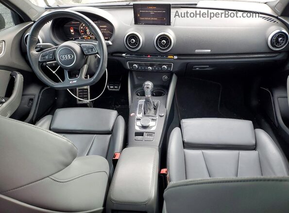 WAUB1GFF4KA123336 2019 AUDI S3 Gray Widok deski rozdzielczej