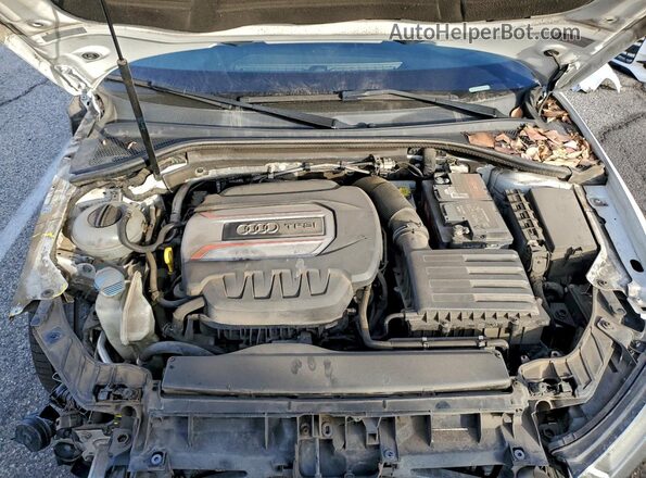 WAUB1GFF5G1096770 2016 AUDI S3 White Widok wnętrza z tyłu