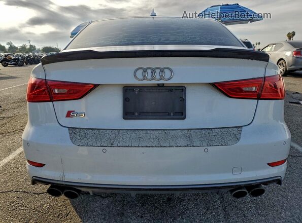 WAUB1GFF5G1096770 2016 AUDI S3 White Widok z tyłu