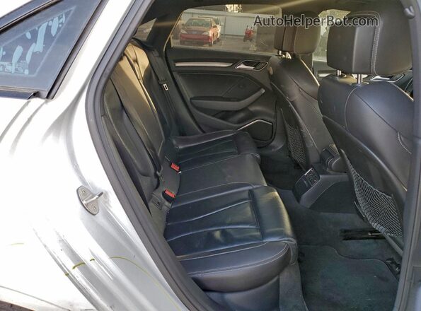 WAUB1GFF5G1096770 2016 AUDI S3 White Widok tylnych siedzeń
